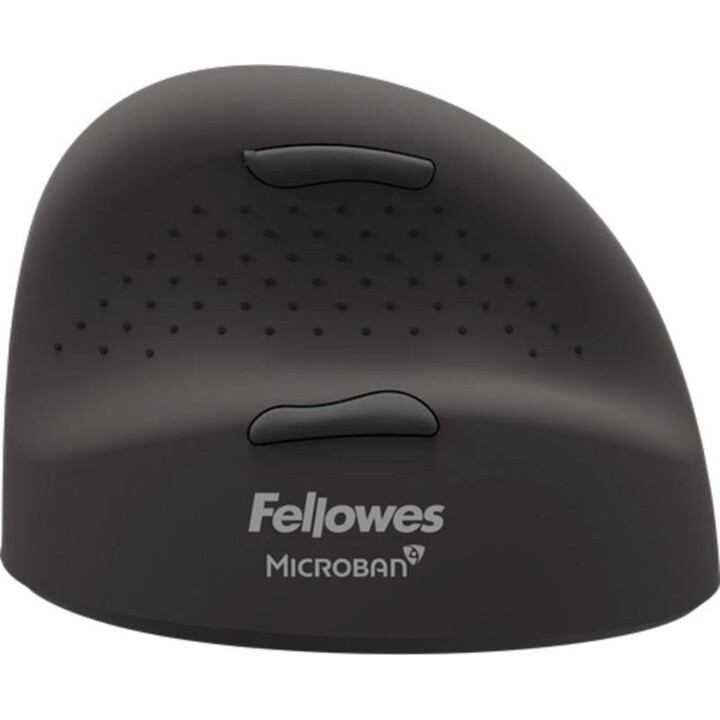 Fellowes 100143584 Bluetooth and USB-C Mouse 2400 DPI Black Vertical Left-Handed Rechargeable