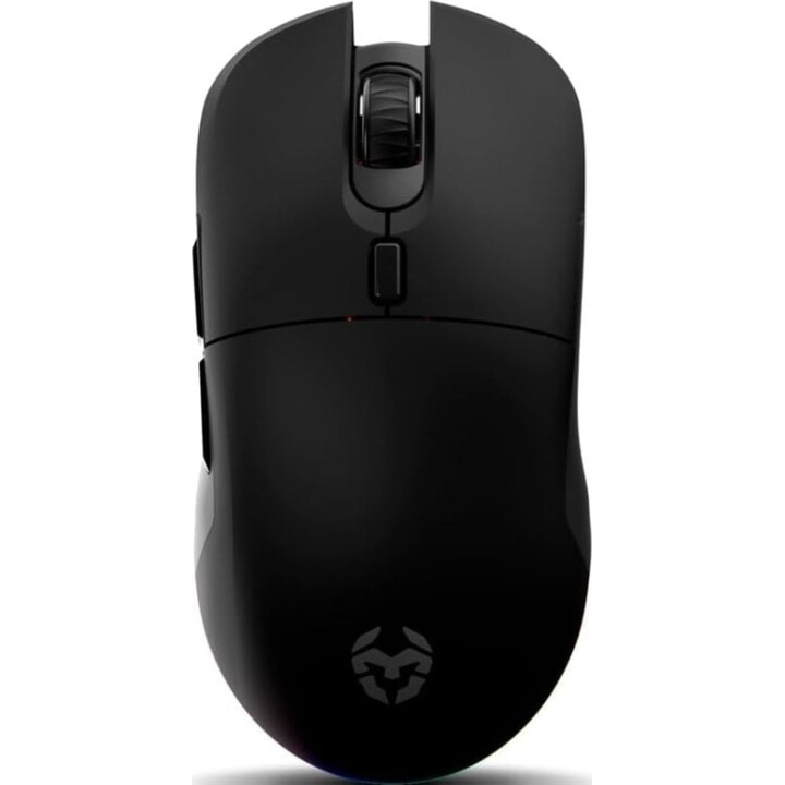 Krom Komet Ratón Gaming Inalámbrico RGB Negro 2400 DPI