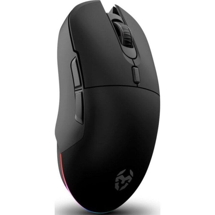 Krom Komet Ratón Gaming Inalámbrico RGB Negro 2400 DPI