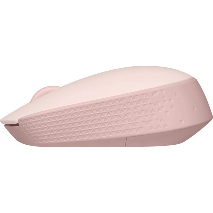 Logitech M171 Beidhändige kabellose Maus, rosa Nanorezeptor
