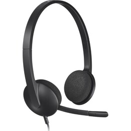 Logitech H340 USB Headphones Adjustable Headband