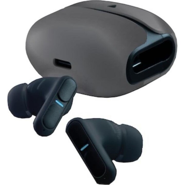Fones de ouvido para jogos Leotec Nebula Fit sem fio Bluetooth 6.0 com baixa latência, pretos