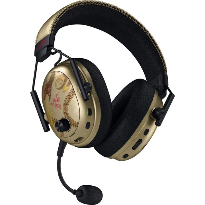 Fone de ouvido para jogos sem fio Razer BlackShark V3 Pro com cancelamento de ruído para Counter-Strike 2 Dragon Lore