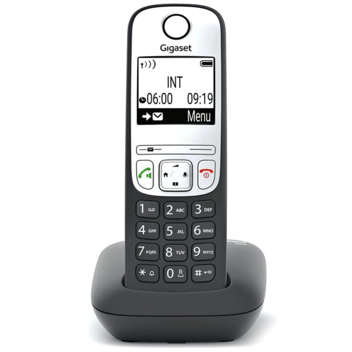 Gigaset A690 DECT Inalámbrico analógico Manos libres, base, rellamada Negro
