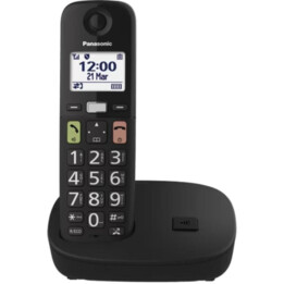 Panasonic TGU110, negro - Teléfono inalámbrico