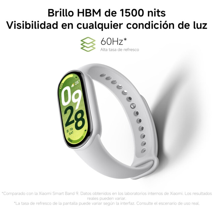 Xiaomi Smartband 10, ecrã AMOLED de 1,72", carregamento rápido, mais de 150 modos de desporto, monitorização da saúde e do sono,