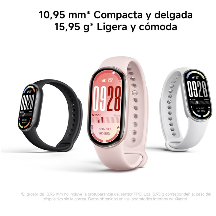 Xiaomi Smartband 10, ecrã AMOLED de 1,72", carregamento rápido, mais de 150 modos de desporto, monitorização da saúde e do sono,