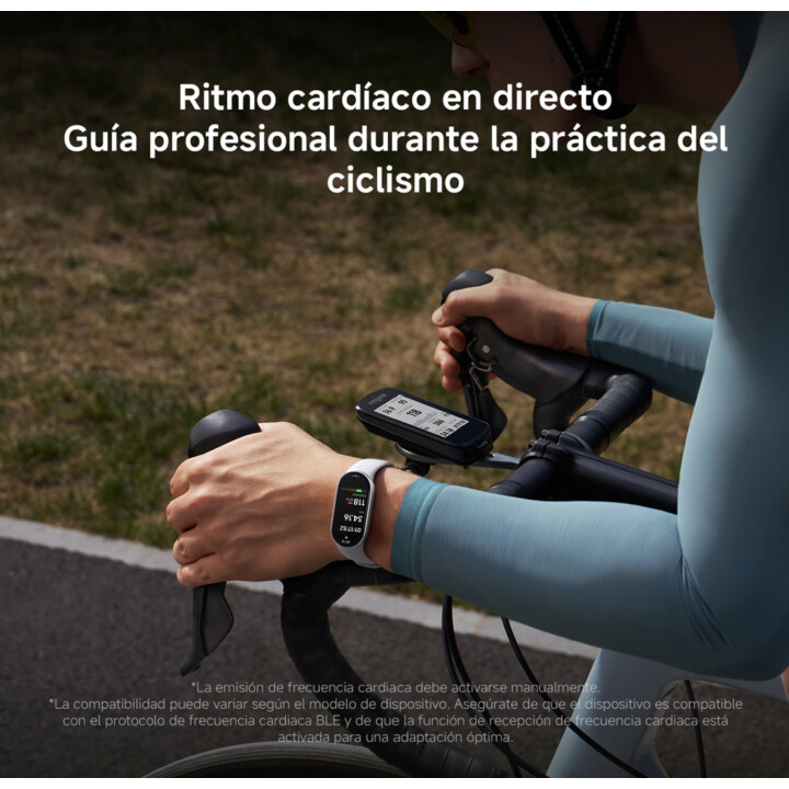 Xiaomi Smartband 10, ecrã AMOLED de 1,72", carregamento rápido, mais de 150 modos de desporto, monitorização da saúde e do sono,