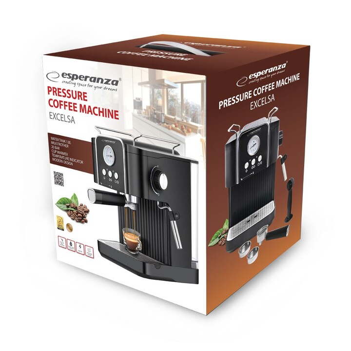Esperanza EKC010 Cafetera espresso 1,8 L