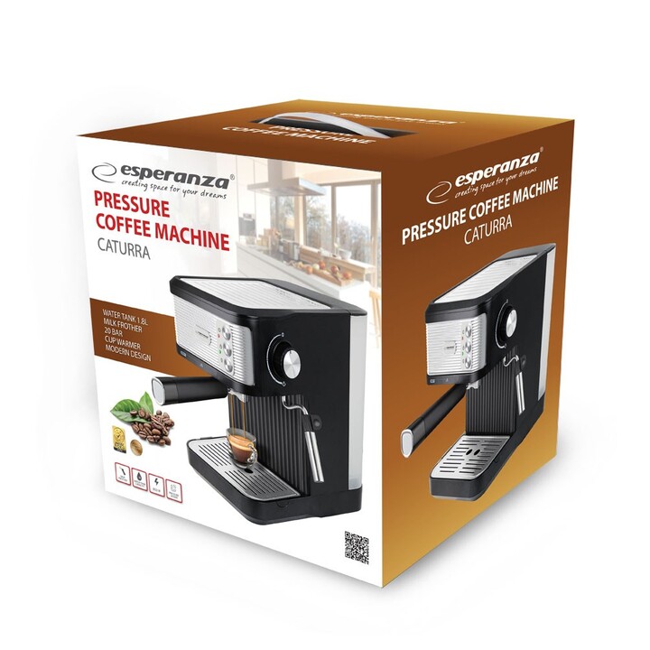 Esperanza EKC011 Macchina per caffè espresso 1,8 L