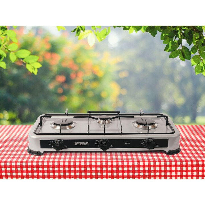 Promis KG300, Ensemble d'appareils de cuisine comprenant un four électrique compact et des accessoires de haute durabilité, Noir