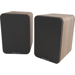 Approx APPSPK02WD colunas Bluetooth autoalimentadas 60W RMS madeira