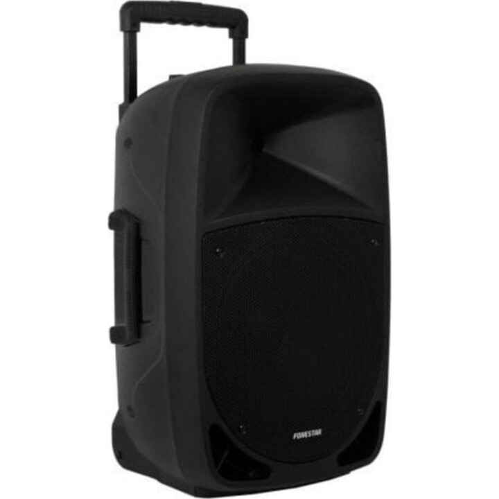 Fonestar MALIBU-312 Enceintes Bluetooth portables 250W 2 Microphones Chariot à batterie karaoké