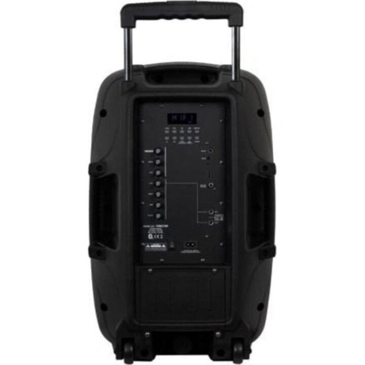 Fonestar MALIBU-312 Enceintes Bluetooth portables 250W 2 Microphones Chariot à batterie karaoké