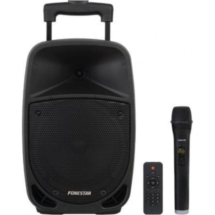 Fonestar MALIBU-308 Altoparlanti Bluetooth portatili Batteria da 100 W Microfono Karaoke con carrello