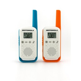 MOTOROLA RADIOPHONE T42 PAQUETE DOBLE DE GOMITAS
