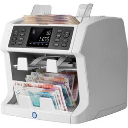 Safescan 2995-SX 112-0652 Contabanconote Sorter Fitness 1200 banconote/min UV MG IR 7 Caratteristiche di sicurezza Display tatti