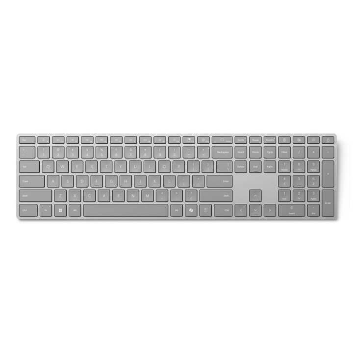 Teclado Microsoft Surface Keyboard 2ª Edição cinza