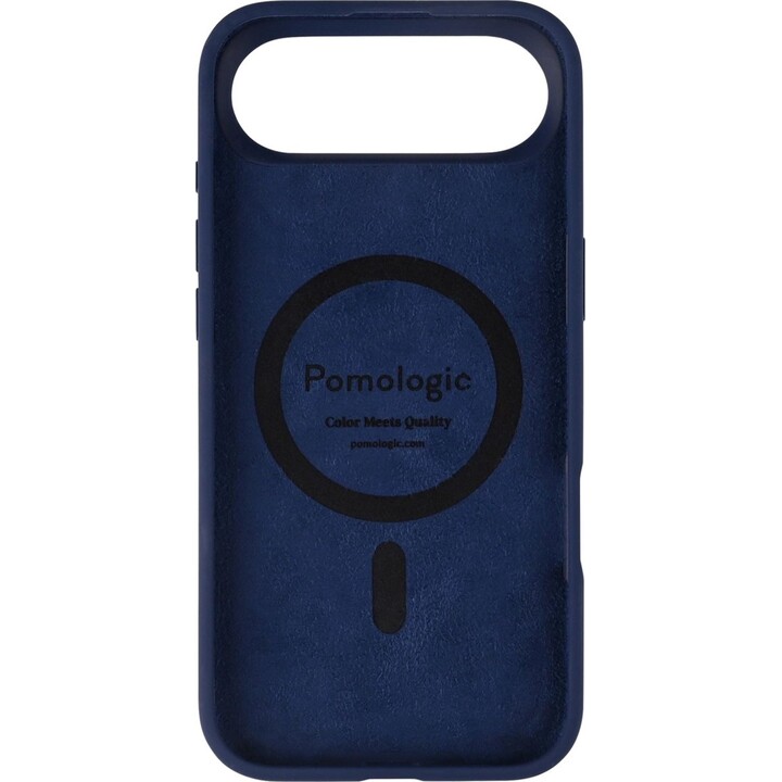 Pomologic CoverCase Silicone iPhone Air Schutzhülle MagSafe navy blau