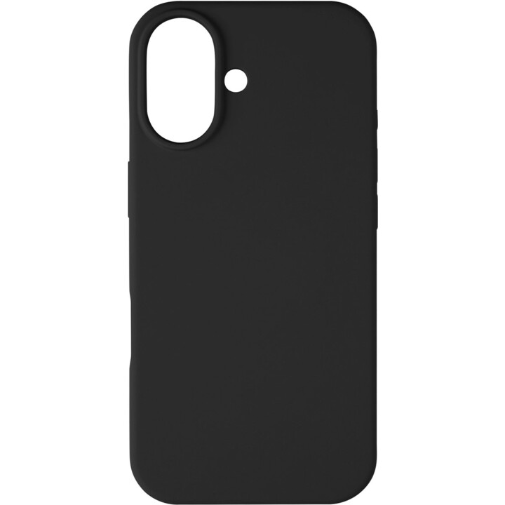 Funda Pomologic de silicona para iPhone 17 Compatible con MagSafe, negro
