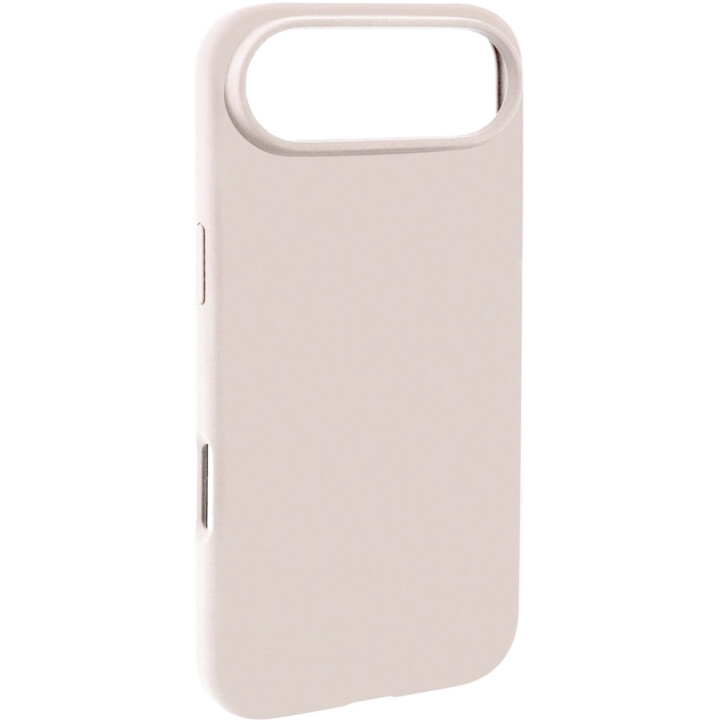 Pomologic Coque en silicone pour iPhone Air compatible avec MagSafe, blanc/ivoire