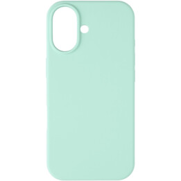 Custodia in silicone Pomologic per iPhone 17 compatibile con MagSafe, verde