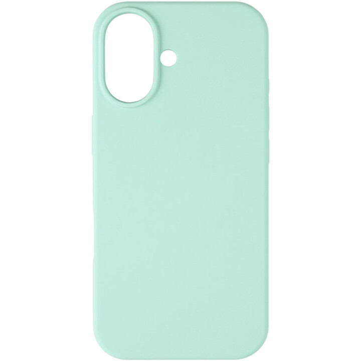 Pomologic Coque en silicone pour iPhone 17 compatible avec MagSafe, vert