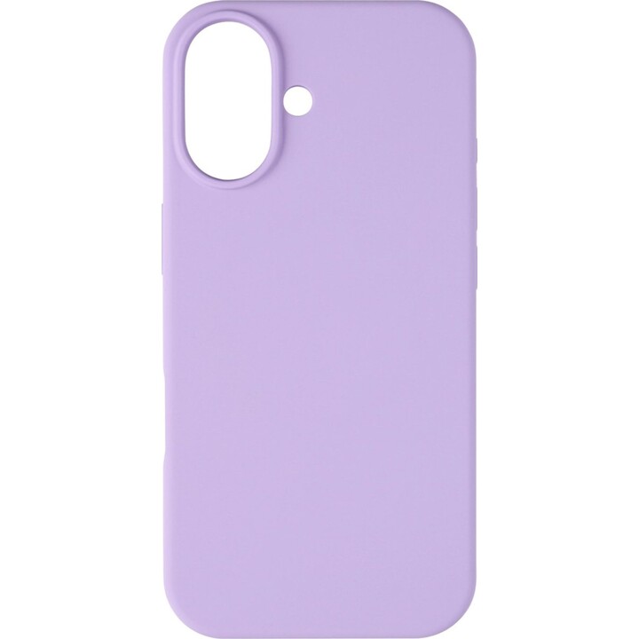 Custodia in silicone Pomologic per iPhone 17 compatibile con MagSafe, viola