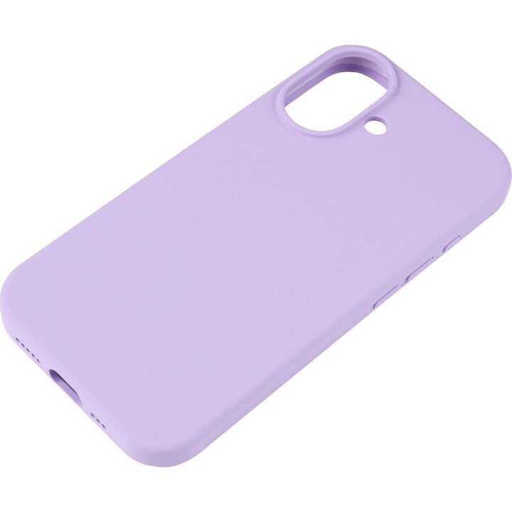 Custodia in silicone Pomologic per iPhone 17 compatibile con MagSafe, viola