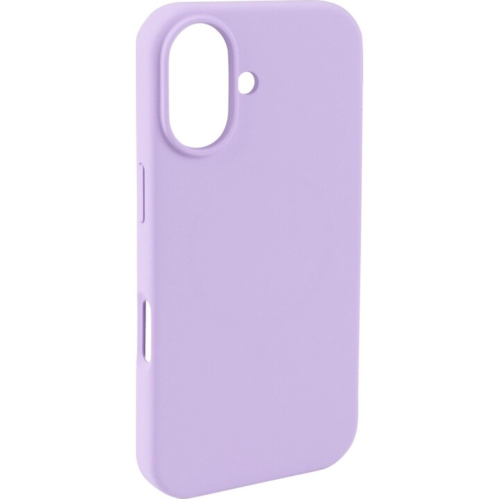 Custodia in silicone Pomologic per iPhone 17 compatibile con MagSafe, viola