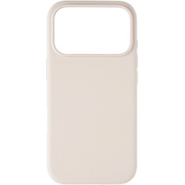 Custodia in Silicone Pomologic per iPhone 17 Pro Compatibile con MagSafe, Bianco/Avorio