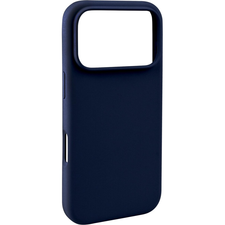Funda Pomologic de silicona para iPhone 17 Pro Compatible con MagSafe, Azul