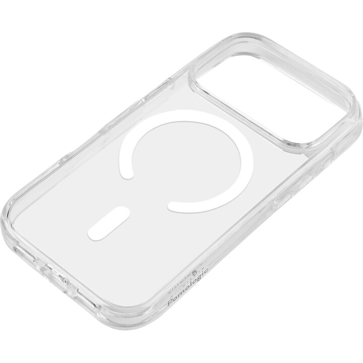 Pomologic CoverCase capa para iPhone 17 Pro compatível com MagSafe transparente