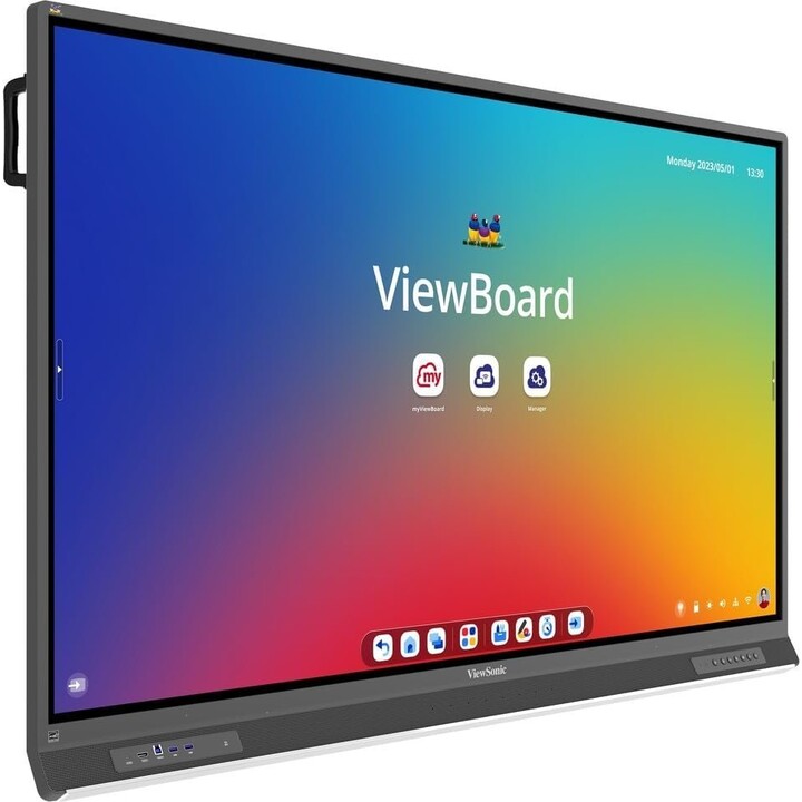 ViewBoard 53serie touchscreen 65INCH UHD, Android 13.0 (upgrade A14 Q4),IR 450 nits, 4x USB-C, NFC reader, 2x20W + sub 20W