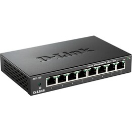 Switch d-link des-108 10/100 8 puertos sobremesa