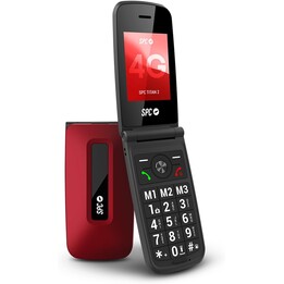 Telefono cellulare per anziani SPC Titan 2 4G Rosso