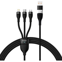 USB-C cable 3in1 cable - USB-C, micro USB, Lightning 120cm Baseus CASS030101