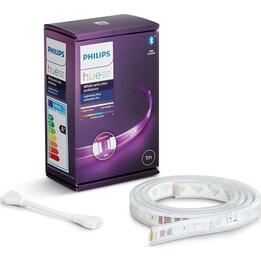 Philips Hue Lightstrip 11,5 W Plus 1 m dimmbare Verlängerung, Weiß