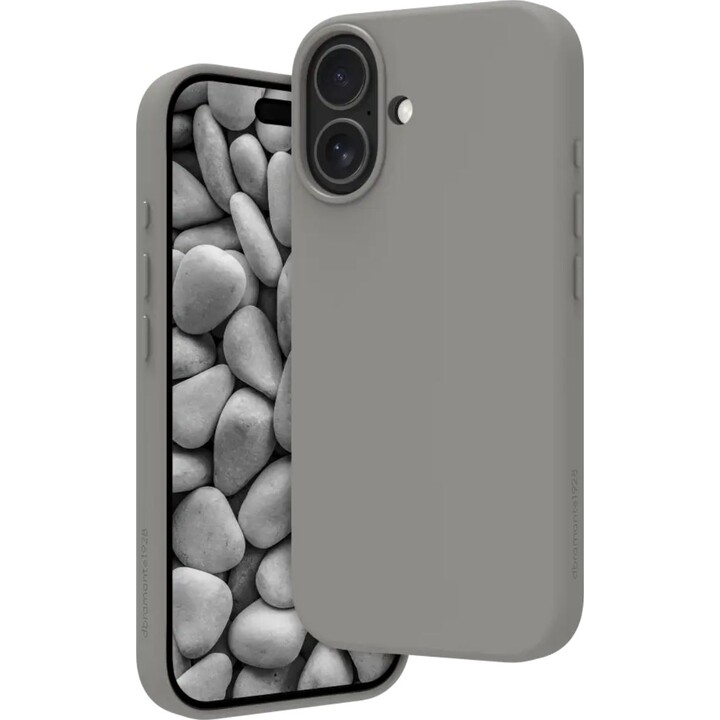 Dbramante1928 Roskilde MagSafe ICON Coque pour iPhone 17 Gris pierre de rivière
