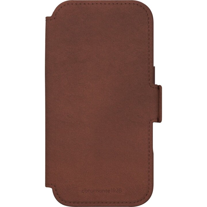 Dbramante1928 Funda compatible con MagSafe para iPhone 17 - Marrón oscuro
