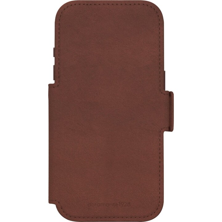 Dbramante1928 Funda compatible con MagSafe para iPhone 17 Pro - Marrón oscuro