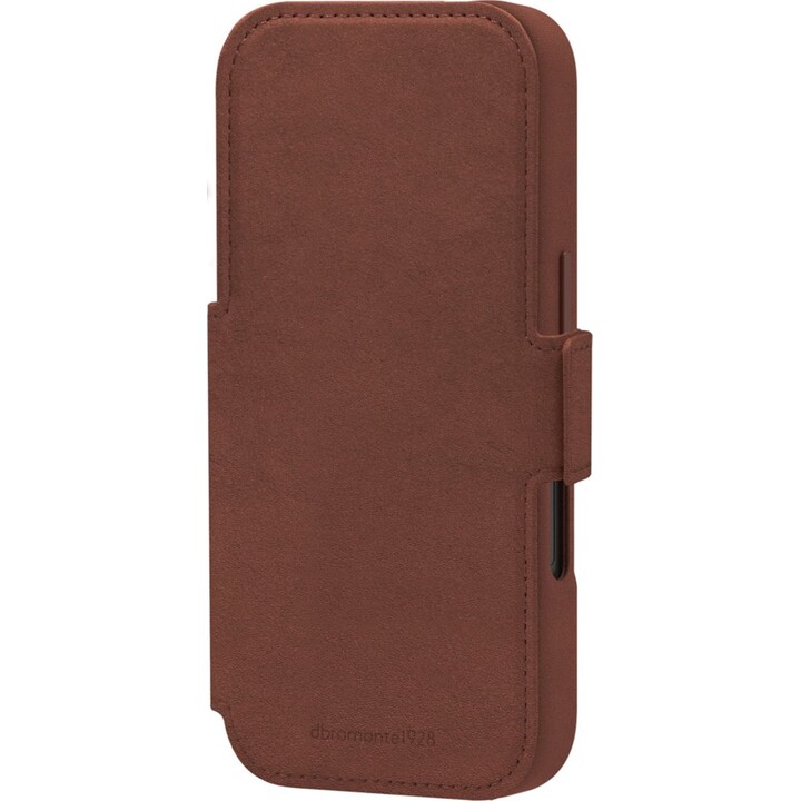 Dbramante1928 Funda compatible con MagSafe para iPhone 17 Pro - Marrón oscuro