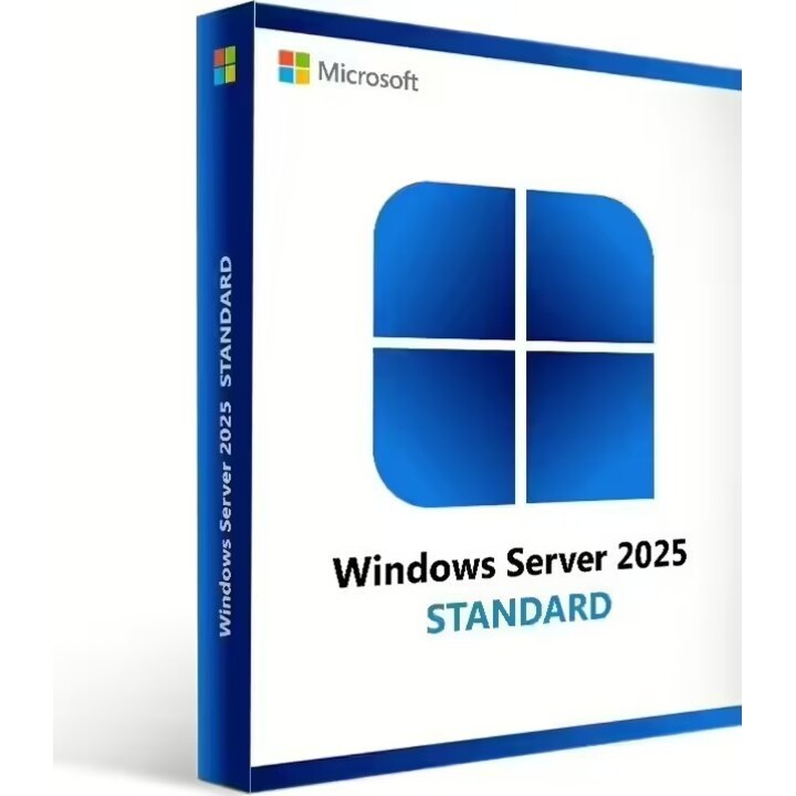 Microsoft 634-CVFM Windows Server 2025 Standard 16-Core ROK 2VM Licença de 64 bits