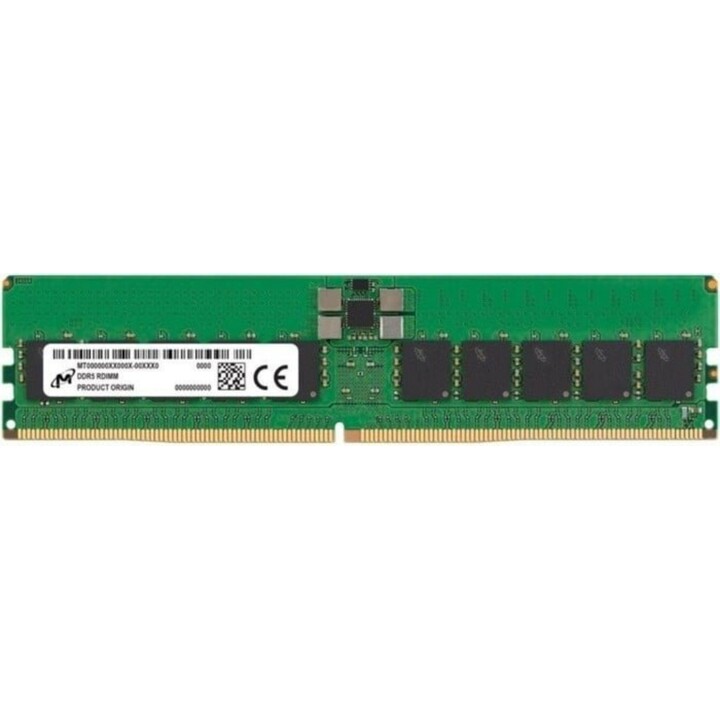 Micron RDIMM 32GB DDR5 1Rx4 6400MHz PC5-51200 ECC Registered MTC20F1045S1RC64BR