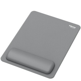 Tapete ergonômico Fellowes Breyta XL / 17,5 x 210 x 280 mm / Cinza