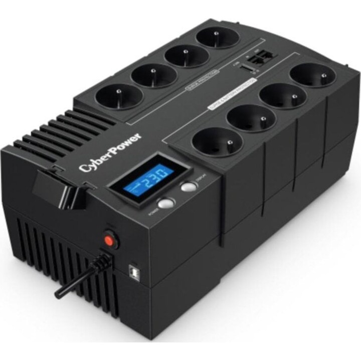 SAI CyberPower 1000VA Batería Plomo Ácido Autonomía 6 Minutos LCD Protección Red