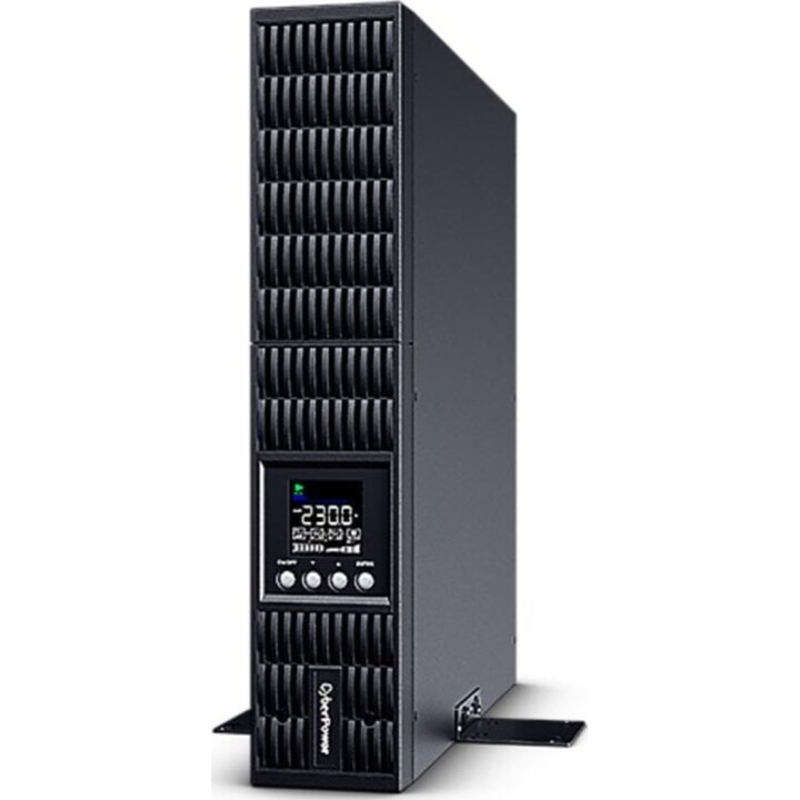 UPS CyberPower da 1.500 VA, batteria da 4 moduli, autonomia di 15,3 minuti, display LCD, rack/torre
