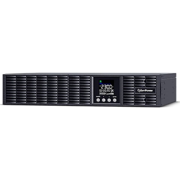 UPS CyberPower da 1.500 VA, batteria da 4 moduli, autonomia di 15,3 minuti, display LCD, rack/torre