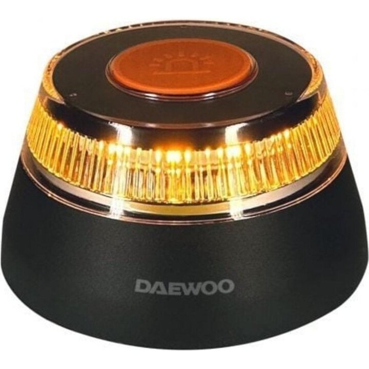 Daewoo DW5001 V16 Geolocatable Emergency Beacon Magnet IP54 6h Autonomia Pilhas incluídas