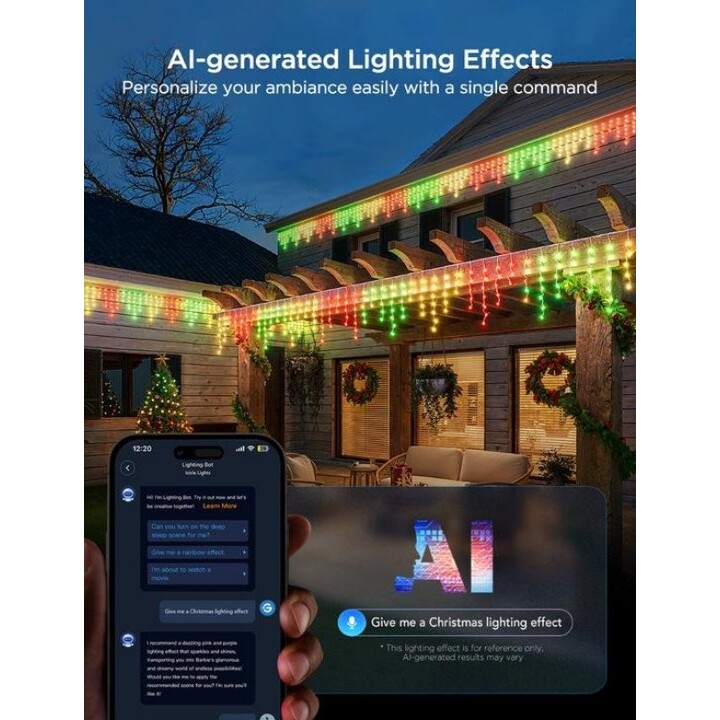 Govee H70D1 Luzes de sincelo Iluminação LED